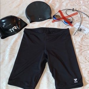 TYR swimming suit caps